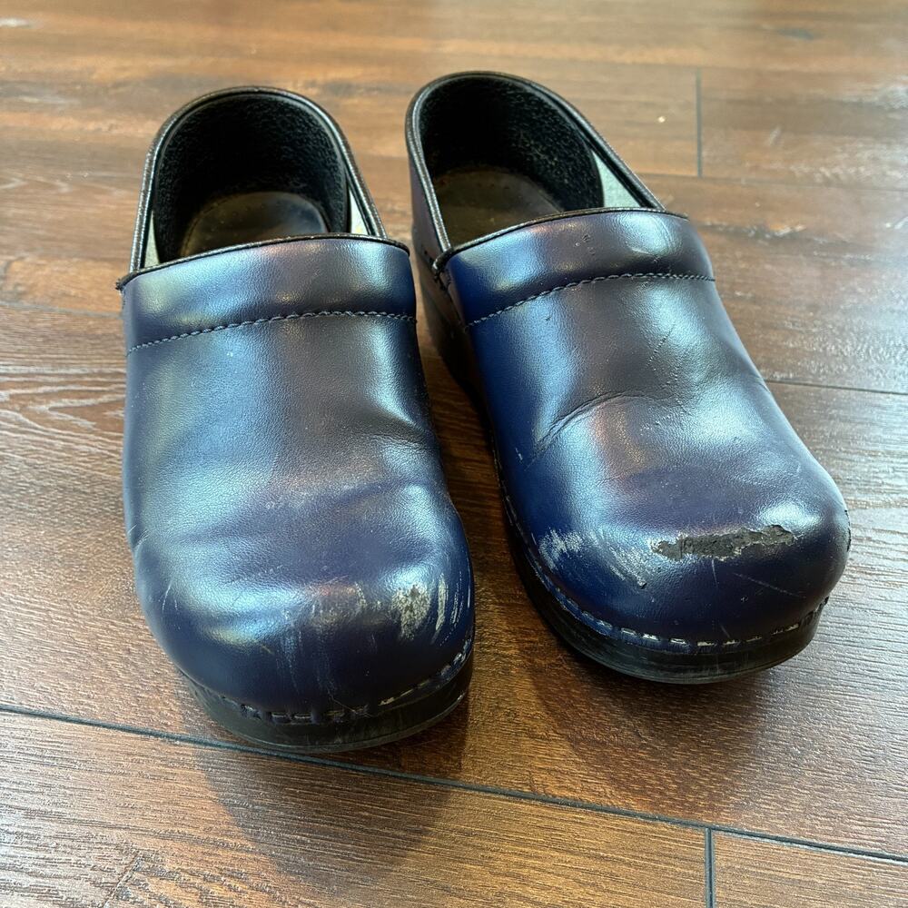 Dansko Women's Clogs Dark Blue, Size 39